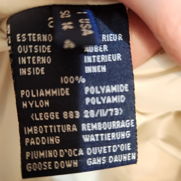 Add Goose Down Parka Coat Size 14 - Picture 12 of 17